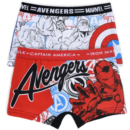 Bosszúállók Iron Man gyerek boxeralsó 2 darab/csomag 4 - 5 év / 104 - 110 cm