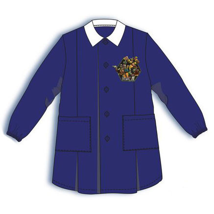 Tini Nindzsa Teknőcök Blue ruhavédő köpeny gyerekeknek 4 év