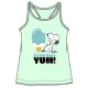 Snoopy Yum Green gyerek rövid póló, felső 10 év / 140 cm