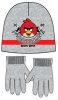 Angry Birds Heavy Hitters Grey gyerek sapka + kesztyű szett 52 cm