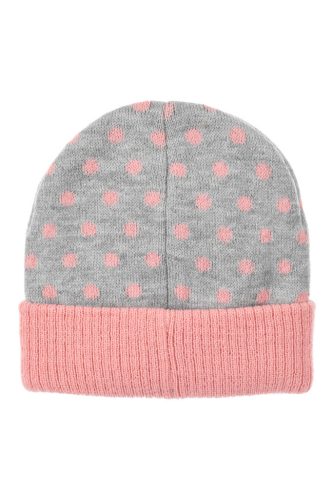 Disney Minnie Dots Grey baba sapka + kesztyű szett 48 cm