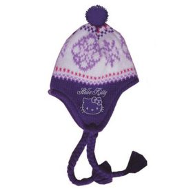 Hello Kitty Frosty Purple gyerek sapka 52 cm
