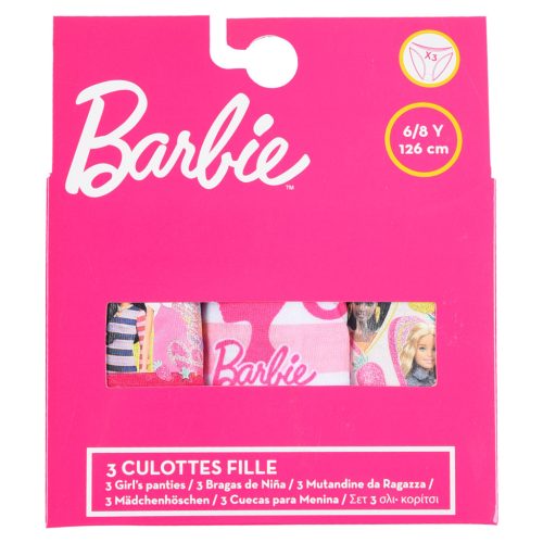 Barbie Summer Style gyerek fehérnemű, bugyi 3 darab/csomag 6 - 8 év / 116 - 128 cm