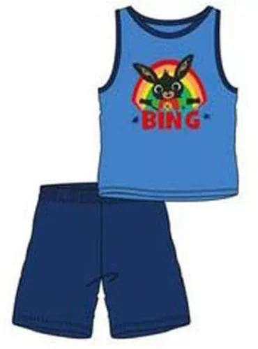 Bing Blue gyerek rövid pizsama 4 - 5 év / 104 - 110 cm