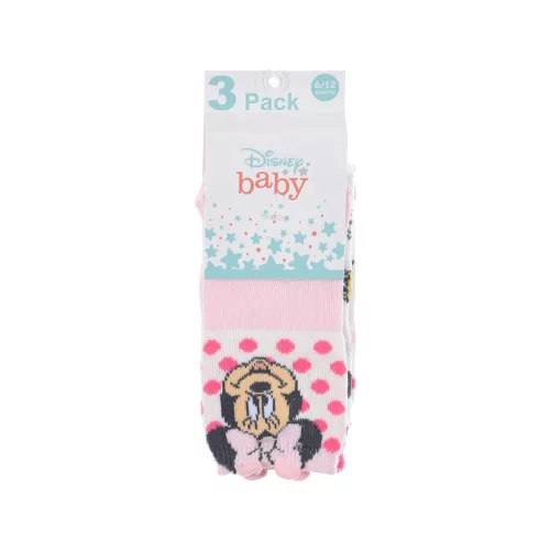 Disney Minnie Wink Pink baba zokni 6/12 hó