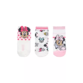 Disney Minnie Wink White baba zokni 0/6 hó