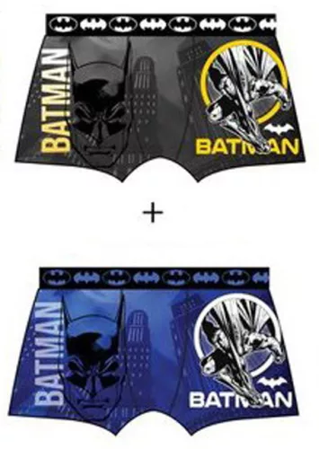 Batman City ​​Defender férfi boxeralsó 2 darab/csomag XL