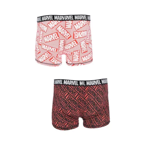Marvel Red férfi boxeralsó 2 darab/csomag M