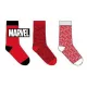 Marvel Red férfi zokni 43/46
