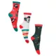 Disney Mickey Santa Hat Karácsonyi férfi Zokni 36/40