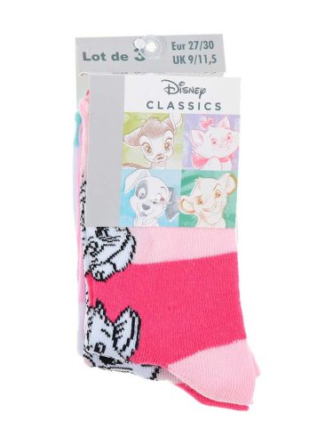 Disney Marie Fancy Pink gyerek zokni 27/30