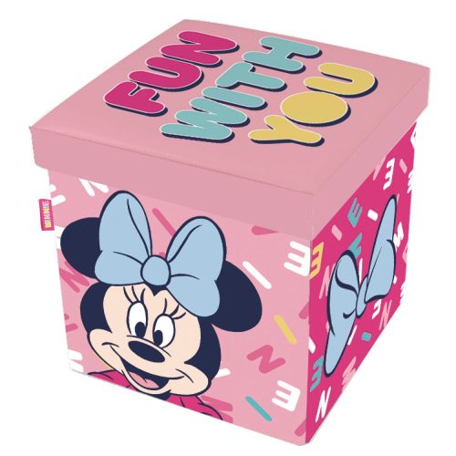 Disney Minnie Fun játéktároló 30×30×30 cm