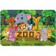 Állatos Zoo tányéralátét 43x28 cm