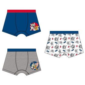   Tom és Jerry Fun gyerek boxeralsó 3 darab/csomag 7 - 8 év / 122 - 128 cm
