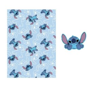   Disney Lilo és Stitch, A csillagkutya On The Belly polár takaró és forma párna szett