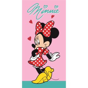  Disney Minnie Pretty in Polka fürdőlepedő, strand törölköző 70x140cm (Fast Dry)