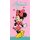 Disney Minnie Pretty in Polka fürdőlepedő, strand törölköző 70x140cm (Fast Dry)