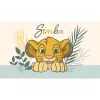 Disney Az Oroszlánkirály Simba lábtörlő, fürdőszobai kilépő 40x60 cm