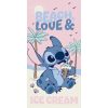 Disney Lilo és Stitch, A csillagkutya Beach Ice Cream fürdőlepedő, strand törölköző 70x140cm (Fast Dry)