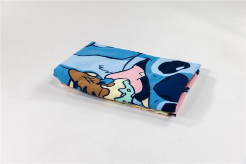 Disney Lilo és Stitch, A csillagkutya Beach Ice Cream fürdőlepedő, strand törölköző 70x140cm (Fast Dry)