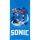 Sonic a sündisznó Fast Lane fürdőlepedő, strand törölköző 70x140cm (Fast Dry)