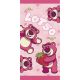 Disney Játékháború Lotso fürdőlepedő, strand törölköző 70x140cm (Fast Dry)