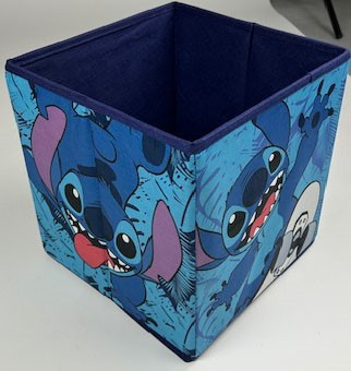 Disney Lilo és Stitch, A csillagkutya Skateboard játéktároló 30×30×30 cm