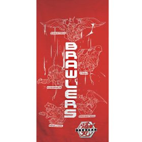   Bakugan Red Strike fürdőlepedő, strand törölköző 70x140cm