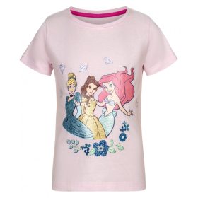   Disney Hercegnők Royal Dreams gyerek rövid póló, felső 3 - 8 év / 98 - 128 cm