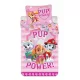 Mancs Őrjárat Pup Power Pink ágyneműhuzat 140×200cm, 70×90 cm microfibre