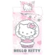 Hello Kitty Cozy Winter gyerek, ovis ágyneműhuzat 100×135 cm, 40×60 cm