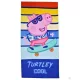 Peppa malac Turtley Cool fürdőlepedő, strand törölköző 70x140cm