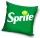 Sprite Lemon párnahuzat 40x40 cm
