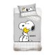 Snoopy & Woodstock gyerek, ovis ágyneműhuzat 100x135 cm, 40x60 cm