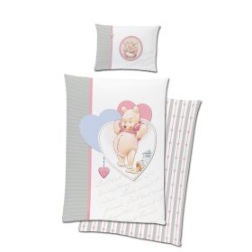   Disney Micimackó Vintage gyerek, ovis ágyneműhuzat 100×135 cm, 40×60 cm