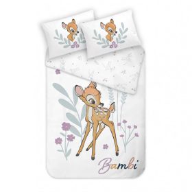   Disney Bambi in Bloom gyerek, ovis ágyneműhuzat 100x135 cm, 40x60 cm