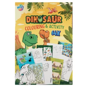 Dinoszaurusz Fun színező és activity szett 64 oldalas