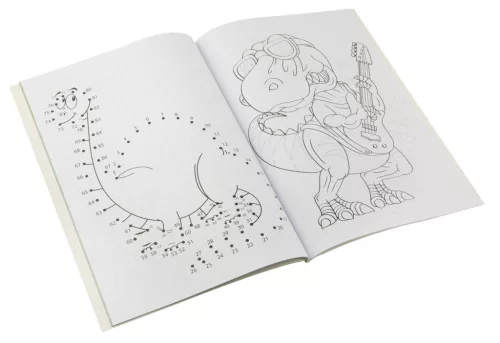 Dinoszaurusz Fun színező és activity szett 64 oldalas