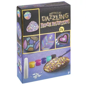 Színes Metallic kavicsfestő készlet