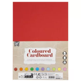 Színes Craft Multicolour karton papír A4 10 szín
