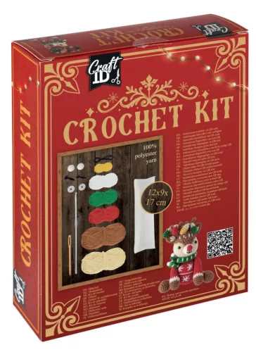 Rénszarvas Festive kreatív horgoló szett