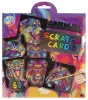 Állatos Colorful scratch képkarcoló készlet
