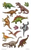 Dinoszaurusz Legends tetkó 12 db-os