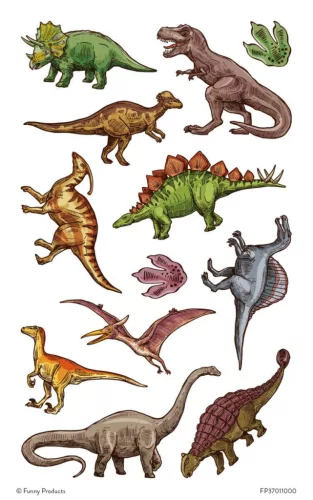 Dinoszaurusz Legends tetkó 12 db-os