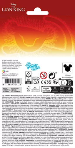 Disney Az Oroszlánkirály Pride Lands matrica