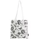 Wednesday Black shopping bag, bevásárlótáska 39 cm