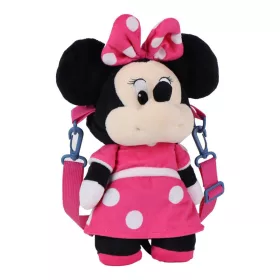 Disney Minnie Pink plüss hátizsák, táska 34 cm