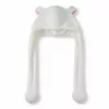 Hello Kitty White gyerek sapka mozgatható fülekkel