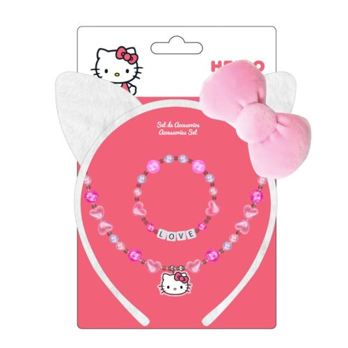 Hello Kitty Sweet ékszer és hajpánt szett