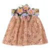 Disney Vaiana Flowers gyerek szoknya és hajpánt szett 3 - 8 év / 98 - 128 cm
